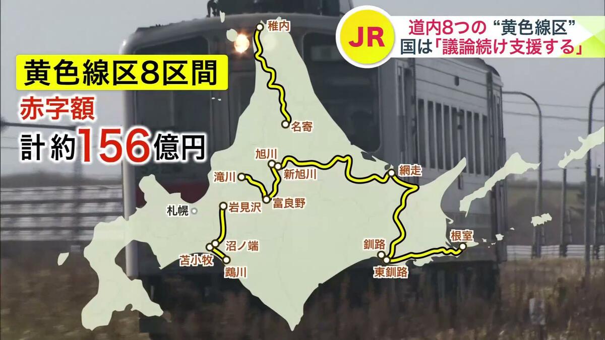 国がさらなる支援表明】JR北海道の”赤字8区間”存続問題で国と道が協議