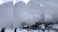スキー客を襲う雪煙…世界各地で相次ぐ“雪崩”イタリアでは3人死亡、アメリカで8人死亡1人不明　日本でも3連休は雪崩や落雪に要注意