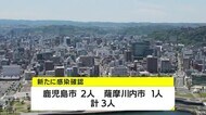 新型コロナ 鹿児島県で新たに3人の感染確認 感染者1人が死亡