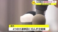 衆院選 12日間の選挙戦スタート 鹿児島県内4小選挙区に計10人立候補