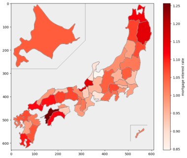 住宅ローン比較サービス「モゲチェック」都道府県別の住宅ローン平均金利を発表