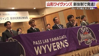 山形ワイヴァンズ・石川裕一HC3年目始動　新体制でプレーオフ進出・リーグ優勝目指す　プレミア参入条件満たすアリーナ建設も【山形発】