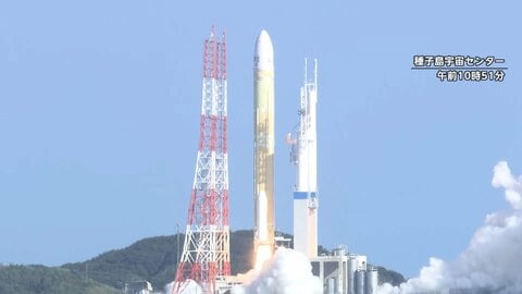 H3ロケット打ち上げ失敗　衛星を軌道投入できず　水素タンク圧力が通常より低下したことが原因か