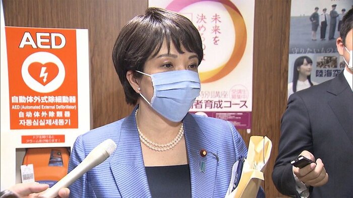 出馬表明した高市早苗氏