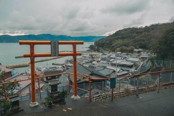 法楽稲荷大明神(香川県/2024年2月撮影)