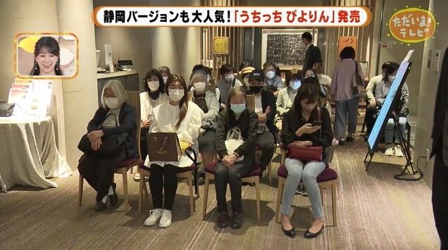 整理券を求めて並ぶ人たち(静岡市 5月20日)
