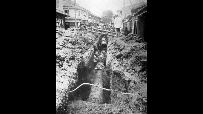 全国で10番目にダムや水道管を整備