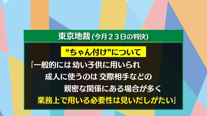 東京地裁の判決