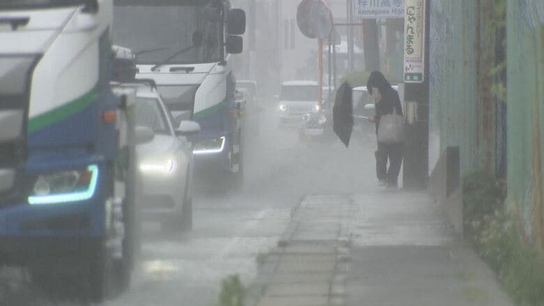 「警報級の大雨」の可能性　きょうも激しい雨…大気の状態が不安定　長野県内の24時間予想降水量は中部100ミリ、北部・南部80ミリ（9日午後6時まで　多い所で）｜FNNプライムオンライン
