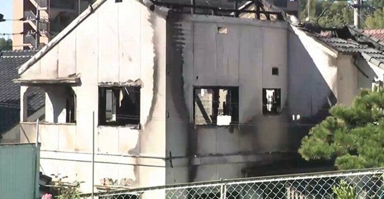 今月９日 住宅全焼の火事で２人死亡　身元は高齢の住民夫婦と判明　広島市安佐北区｜FNNプライムオンライン