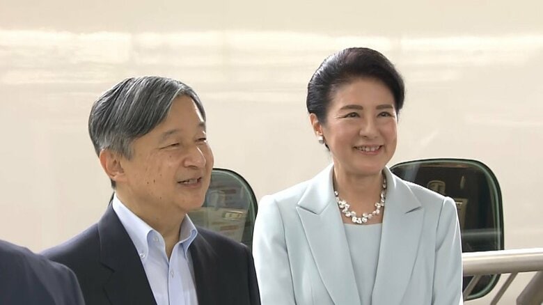天皇皇后両陛下が東京駅を出発　滋賀県を訪問「国民スポーツ大会」開会式へ｜FNNプライムオンライン