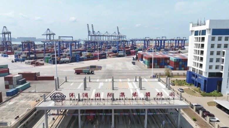 中国の5月アメリカ向け輸出マイナス34.5％…4月からさらに減少幅拡大　トランプ政権「相互関税」米中貿易戦争の影響｜FNNプライムオンライン