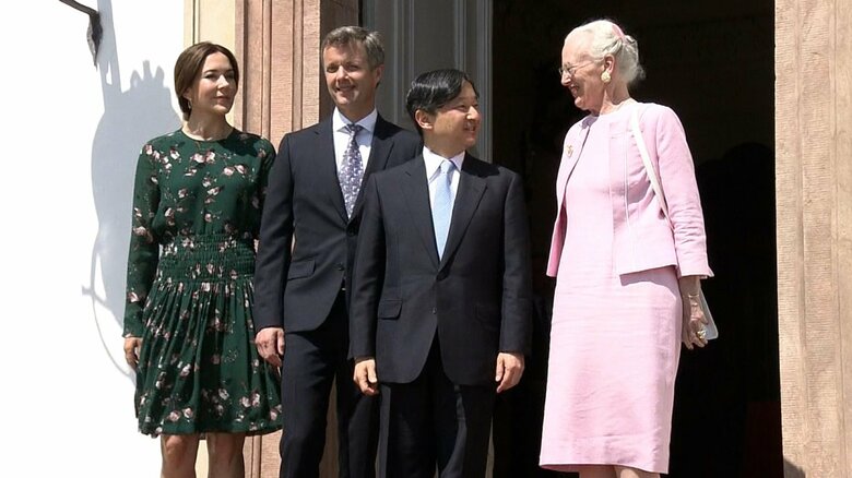 天皇皇后両陛下　デンマーク新国王に祝電　皇太子時代から深い親交｜FNNプライムオンライン