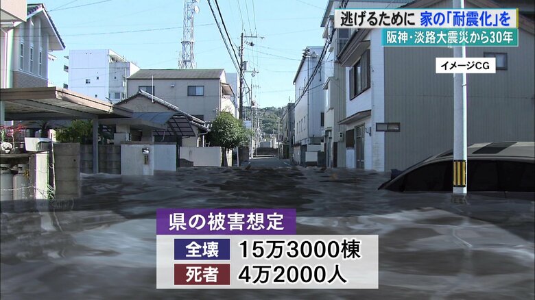 南海トラフ地震による津波のイメージ