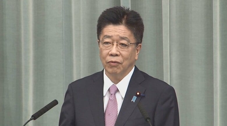 加藤勝信官房長官