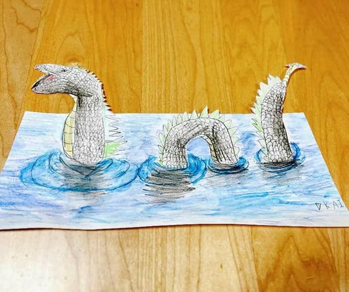 当時6歳「龍神」（提供：Pekepomさん）