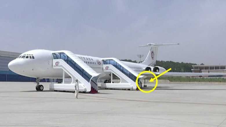 エアフォース・ウンの実力は? 金正恩委員長の乗機に“つっかえ棒”