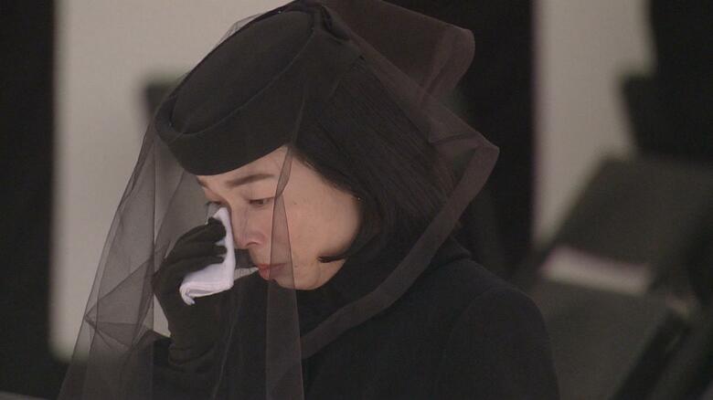 涙ぐまれる彬子さま