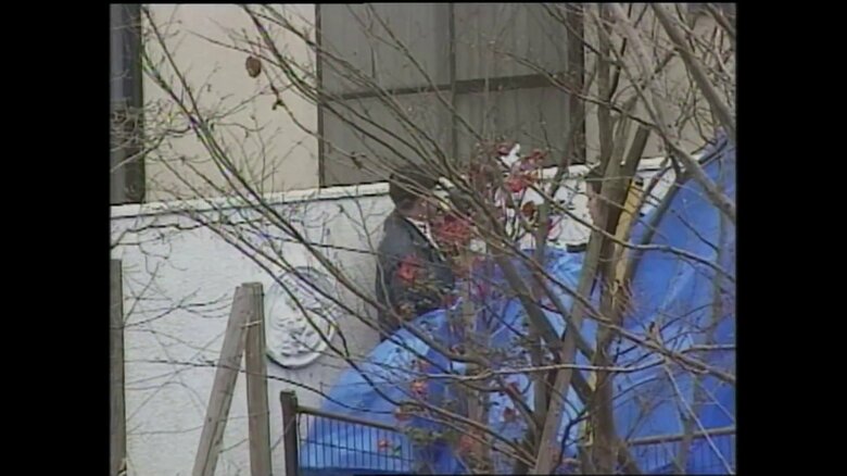 事件現場（2000年12月撮影）