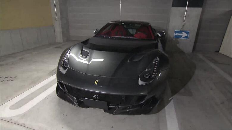 公売されるフェラーリ