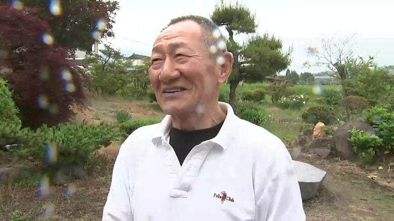 板澤しし踊り保存会の佐々木国允会長