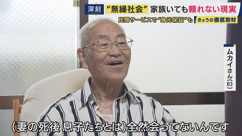 ムカイさん（83）