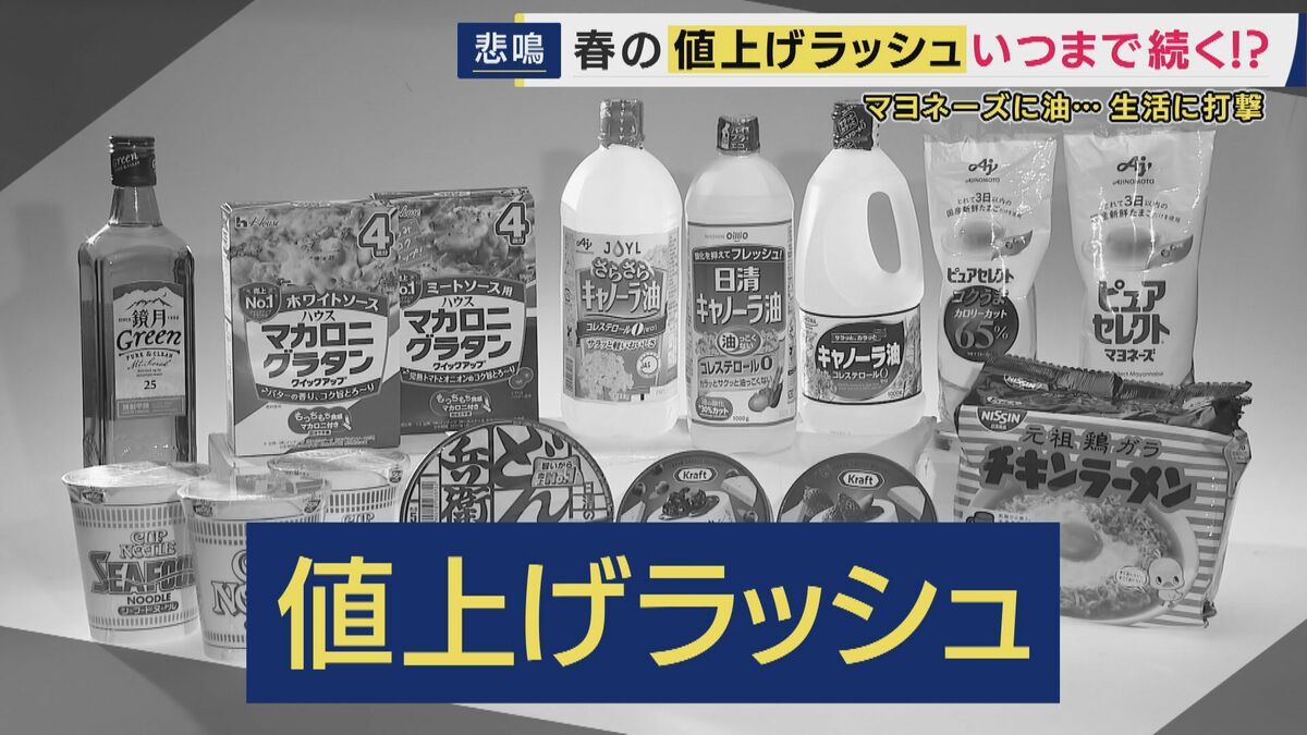 4月から“2798品目”値上げも「夏が本番」専門家が警告 月500円のお