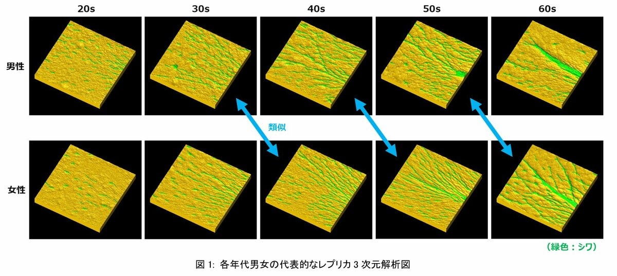 資生堂 男性の目尻のシワは女性より10年以上早く形成されることを発見 男性肌の特徴に応じた最適なケアで健やかで美しい肌を実現