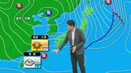 【動画・かごしまの天気12/11】土曜に広範囲で一時雨、日曜から強い寒気で急激に冷える見込み