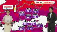 【岡山・香川のお天気】週末は「危険な暑さ　突然の雨も」体温超えの気温になる所も…光岡気象予報士が解説