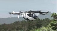 時速100キロで飛行も…「空飛ぶクルマ」高速飛行を初公開　小型で機動力に強み「エアタクシー」として活用期待　山口