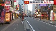 居酒屋「ずっとつらい」 時短要請後“初の週末”に街の様子は【新潟市】