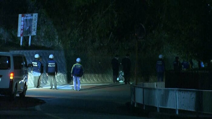 浜松市の事故現場(3月24日)
