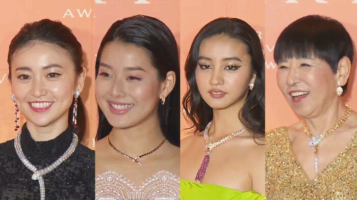「BVLGARI AVRORA AWARDS 2021」授賞式に登壇