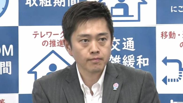【速報】吉村知事　万博ブルーインパルス飛行「詳しくは国から」詳細答えず「開幕日中止・来月飛行」で調整｜FNNプライムオンライン