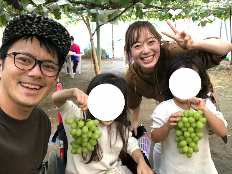 牧野さんと家族