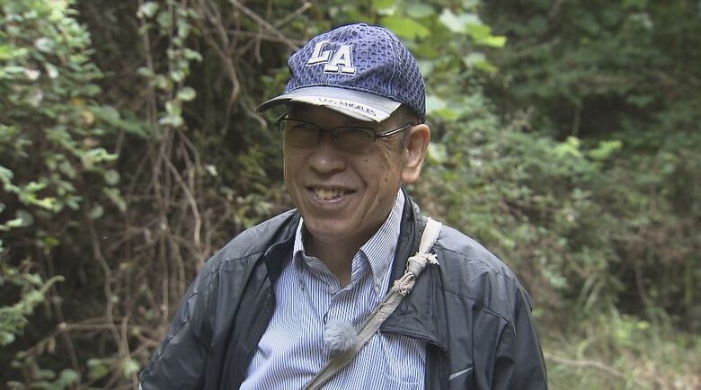 “マツタケ狩り名人”池田栄五さん（74）
