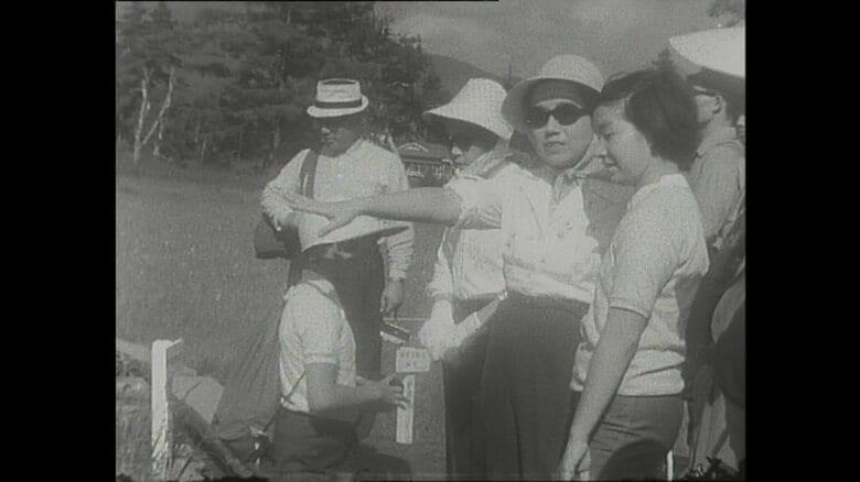 ご家族で尾瀬を旅行された　1967年