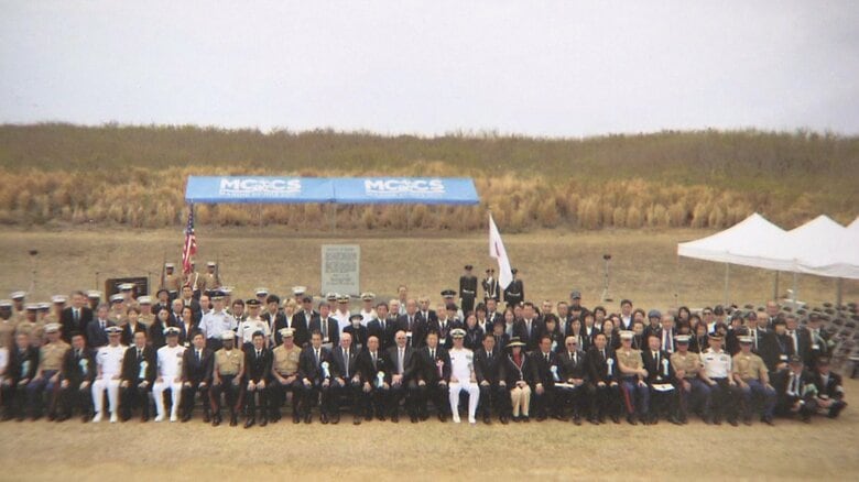 硫黄島で行なわれた戦没者慰霊式（2024年）