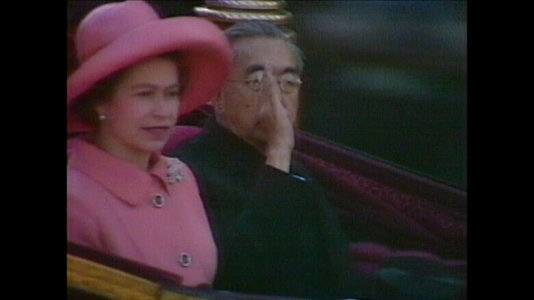昭和46年（1971年）天皇の訪英歓迎パレード（英・ロンドン）