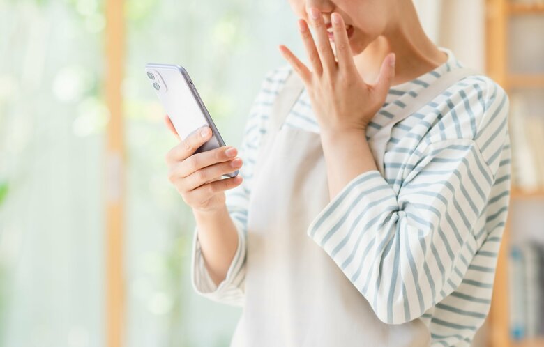 スマホの機能も活用しよう（画像はイメージ）