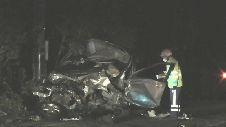 大分市の事故現場（2021年）