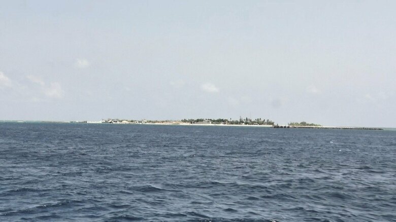 南シナ海の小島「パグアサ島」