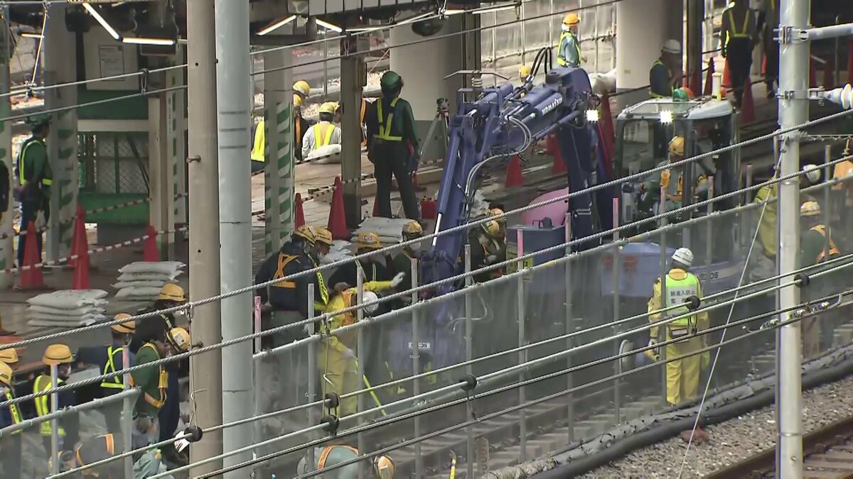 きょうとあすの2日間山手線・京浜東北線が一部区間で運休 都心と
