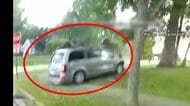 指名手配の男が車でゴルフ場に乱入　追跡のパトカーに突っ込む　走って逃げた男を拘束　アメリカ