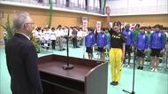 全国高校駅伝の前哨戦として27校出場　九州瀬戸内高校女子駅伝開会式　大分