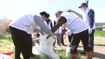 社会奉仕団体が清掃活動　地球環境について考える「アースデイ」　岩手県盛岡市