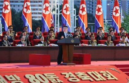 北朝鮮・金正恩総書記「団結の力は無限」ロシアとの結束をアピール　“祖国解放の日”祝賀演説で