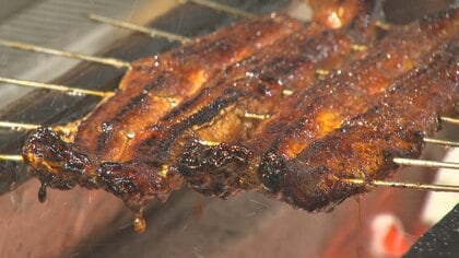 美味しいウナギ料理が食べたいっ！ 「揚げ焼き」で脂を引き出す富山市の新店、炭火でじっくり焼き上げたウナギが「富士山」のようにそびえ立つ　黒部市には宇奈月温泉水とユズで仕上げた絶品鰻重