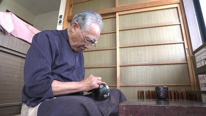 「秋田塗」を次世代につなぎたい 漆塗り一筋63年 ただ一人の職人が作品にかける思い
